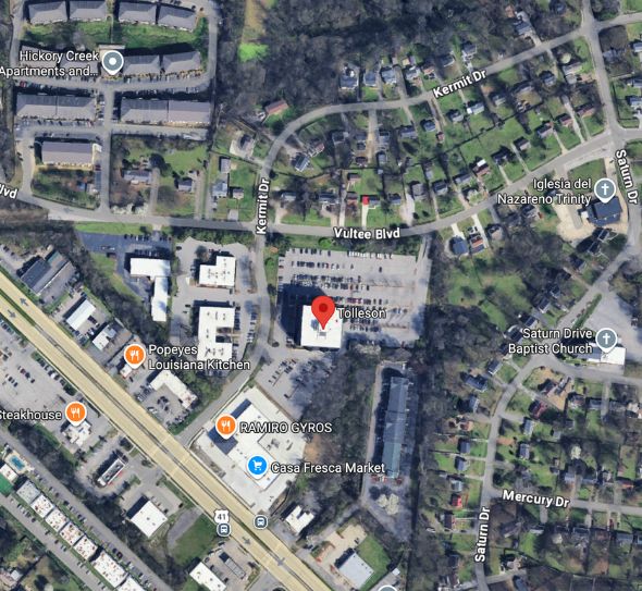 Tolleson Inc Map Location